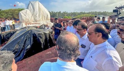 Shivaji Statue Collapse: Police Arrests Structural Consultant; Ajit Pawar Inspects Site