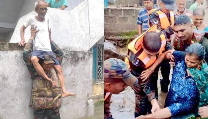 Gujarat Floods: Rain Disrupts Normal Life, Rescue Operations Underway; Top Developments