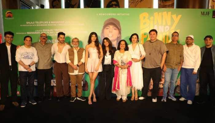 Binny and Family Trailer Released, Varun Dhawan Attends Launch of Anjini Dhawan&#039;s Debut Film 