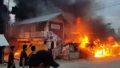 Ethnic Violence Escalates In Manipur, Militants Burn 5 Abandoned Houses In Koutruk village