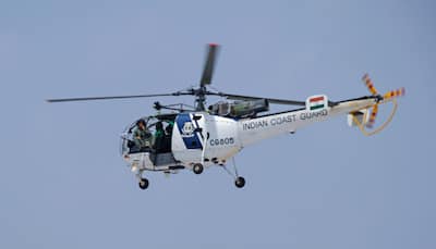 Coast Guard Helicopter Crashes Off Gujarat Coast, Search For 3 Missing Crew Members On