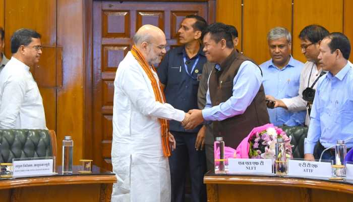 New Era Of Peace For Tripura: National Liberation Front, Tripura Tiger Force Sign Peace Pact With Centre, State New Era Of Peace For Tripura: National Liberation Front, Tripura Tiger Force Sign Peace Pact With Centre, State