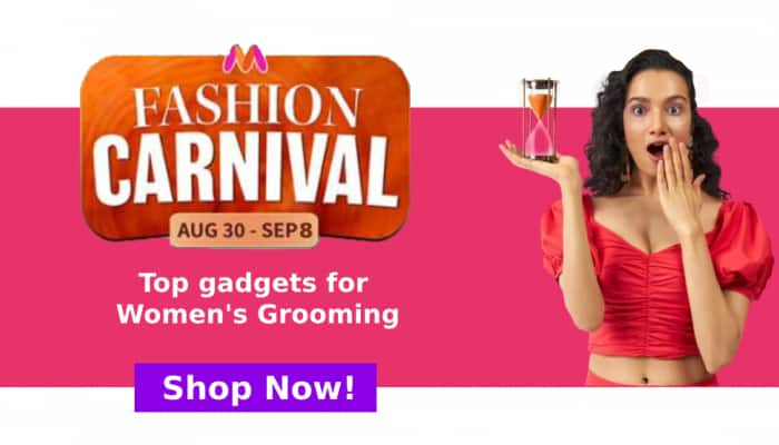 Myntra Fashion Carnival Sale 2024: Top gadgets for Women&#039;s Grooming