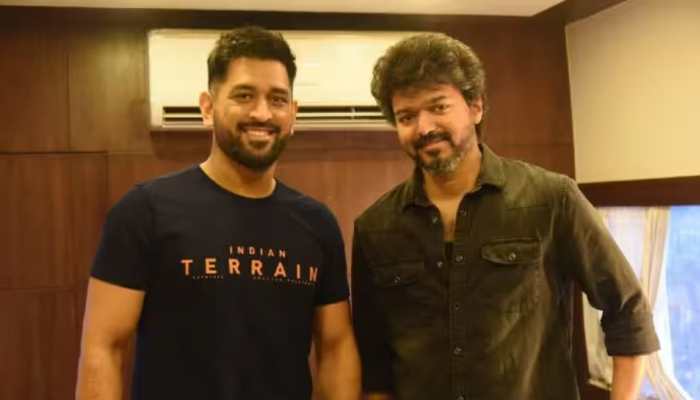 WATCH: MS Dhoni Makes A Cameo In Thalapathy Vijay’s Film, Fans In Frenzy