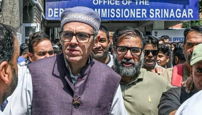 J&amp;K Polls: Omar Abdullah Files Nominations From Two Seats, Counters Ram Madhav’s Allegations