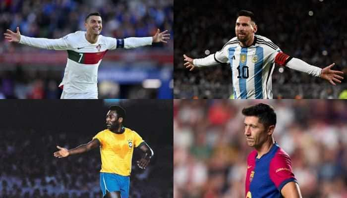 From Cristiano Ronaldo To Robert Lewandowski: Top 10 Footballers With Most Career Goals - In Pics