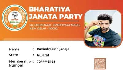 Ravindra Jadeja Joins BJP As Wife Rivaba Shares Membership Photo