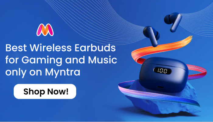 Best Wireless Earbuds for Gaming and Music on Myntra