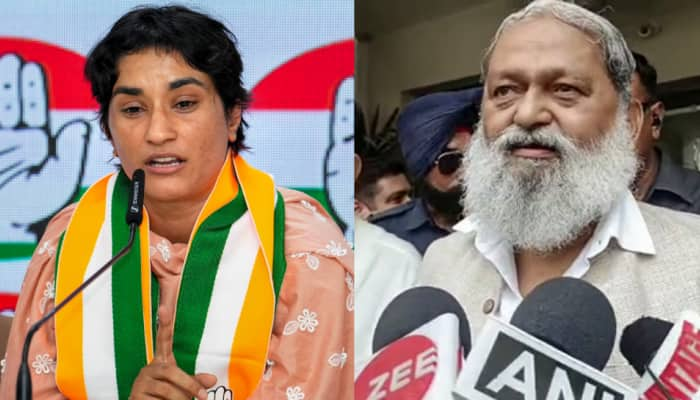 ‘From Desh Ki Beti To...’: BJP’s Anil Vij Jabs At Vinesh Phogat’s Congress Move 