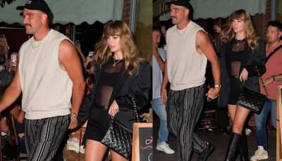 Lovebirds Taylor Swift And Travis Kelce Set The Internet Ablaze With Their Glamorous Hand-in-hand Date Night