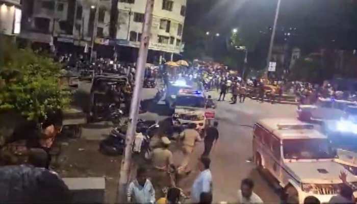 Stones Pelted At Ganesh Pandal In Surat; 27 Detained Amid Communal Tensions Stones Pelted At Ganesh Pandal In Surat; 27 Detained Amid Communal Tensions
