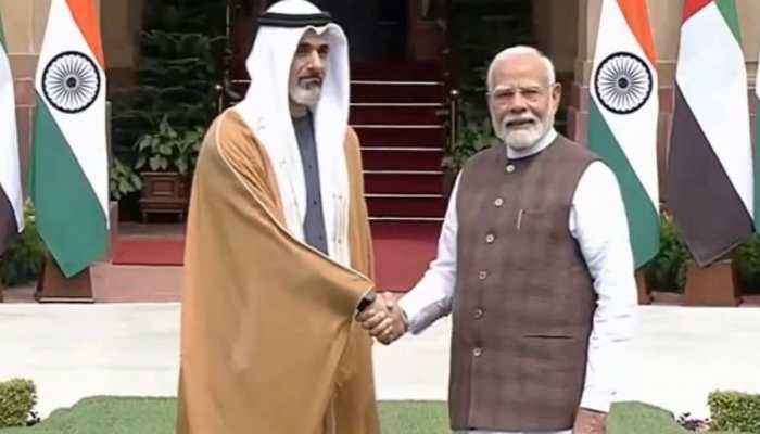 PM Modi And Abu Dhabi Crown Prince Hold Meeting To Strengthen Bilateral Relations