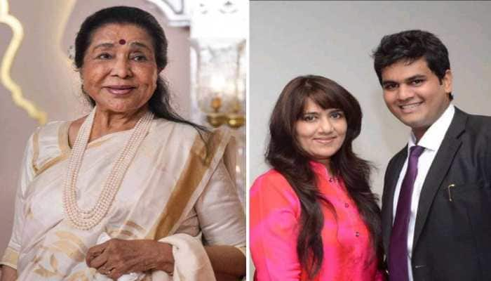 Rachana Shah &amp; Rhythm Wagholikar Wishing Asha Bhosle: A Timeless Icon of Youth and Genius”