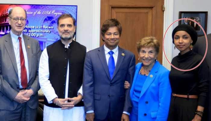 Rahul Gandhi Meets &#039;Anti-India&#039; American Lawmaker Ilhan Omar; Know Who Is She?