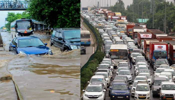 Delhi Witnesses Rainfall; More Showers Expected Till Friday, Heavy Traffic In Key Areas