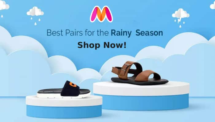 Monsoon Ready Men&#039;s Sandals - Up to 40-70% Off at Myntra