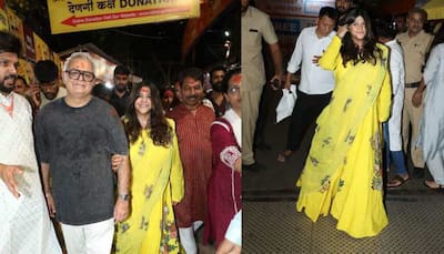 Ektaa R Kapoor, Hansal Mehta Visit Lalbaugcha Raja Ahead Of 'The Buckingham Murders' Release