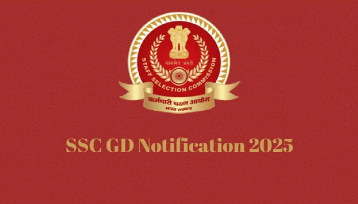 SSC GD Constable Notification 2025 Released For 39,481 General Duty Constable Posts