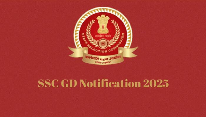 SSC GD Constable Notification 2025 Released For 39,481 General Duty Constable Posts