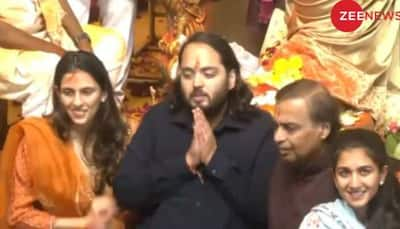 Watch: Mukesh Ambani, Anant Ambani Seek Blessings At Lalbaugcha Raja 