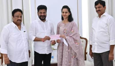 Politician Nandamuri Balakrishna And Daughter Contribute Rs 1 Crore To Flood Relief Efforts In Andhra Pradesh And Telangana