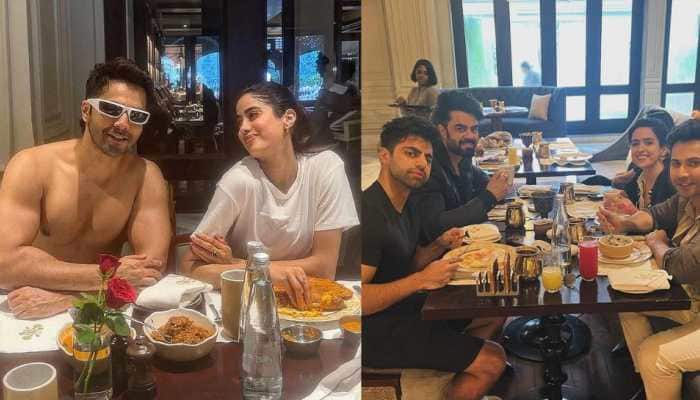 Varun Shares BTS Breakfast Moments With Janhvi, Sanya And Maniesh Paul From &#039;Sunny Sanskari Ki Tulsi Kumari&#039;