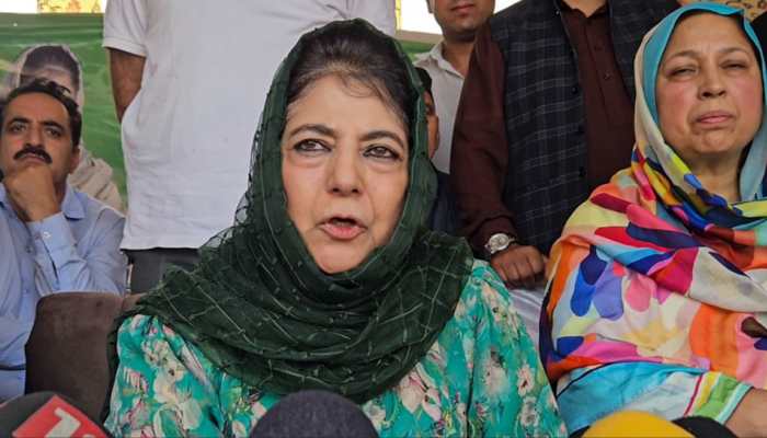 'We Will Fight For Solving Kashmir Issue': Mehbooba Mufti Attacks Centre For No Polls In J&amp;K For Decade