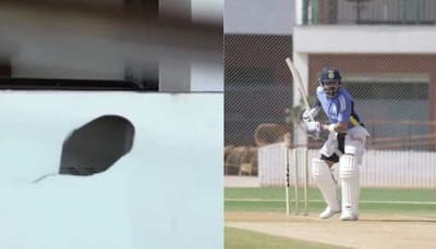 Virat Kohli's Shot Smashes Chepauk Wall During Practice Session Ahead Of Bangladesh Test Series