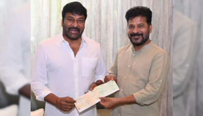 Chiranjeevi, Ram Charan Contribute Rs 1 Crore To Telangana CMRF For Flood Relief