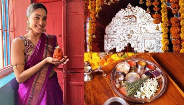 Sharvari Wagh&#039;s Nostalgic Ganesh Chaturthi Celebration: &#039;Pudchya Varshi Laukar Yaa&#039;