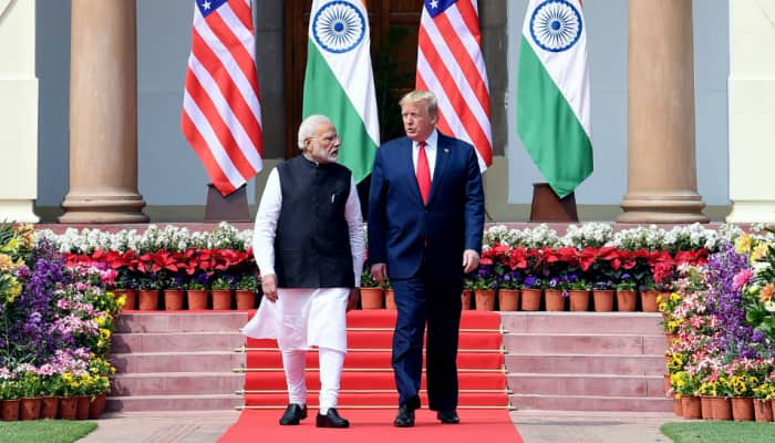 Trump Slams India As &#039;Abuser&#039; On Tariffs, Calls PM Modi &#039;Fantastic Man&#039; Ahead Of Meeting