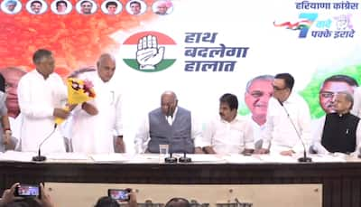 Congress Announces Seven Guarantees For Haryana Polls; Promises MSP Guarantee, Caste Census, and More