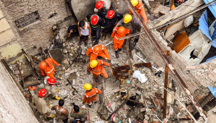 Four Dead, 14 Injured In Karol Bagh Building Collapse, BJP MP Bansuri Swaraj Blames Delhi&#039;s AAP Govt