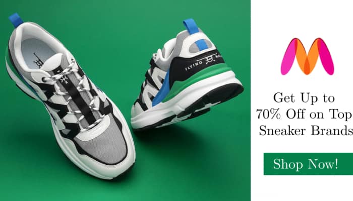 Mynta&#039;s Big Fashion Festival: Up to 70% Off on Top Sneaker Brands