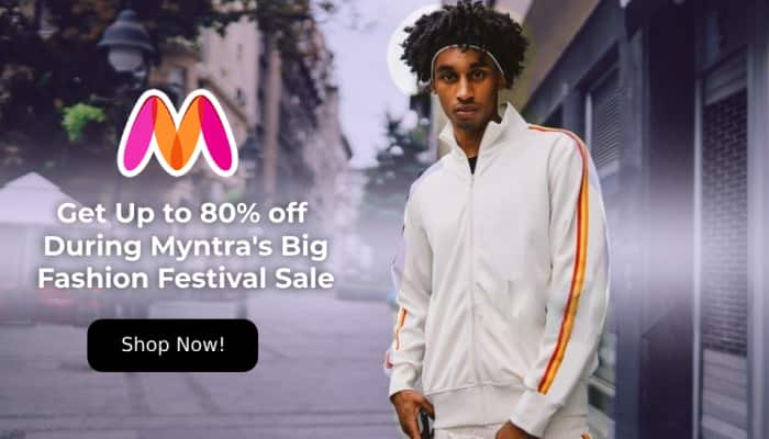 Branded Tracksuits Up to 65% Off During Myntra Big Fashion Festival Sale