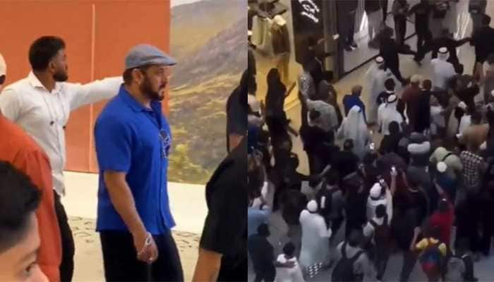 Salman Khan Spotted At Dubai Mall, Diehard Bhaijaan Fans Can&#039;t Keep Calm - Watch