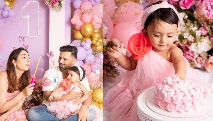 Rahul Vaidya And Disha Parmar Celebrate Their Daughter Navya’s First Birthday With Heartwarming Moments