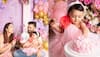 Rahul Vaidya And Disha Parmar Celebrate Their Daughter Navya’s First Birthday With Heartwarming Moments