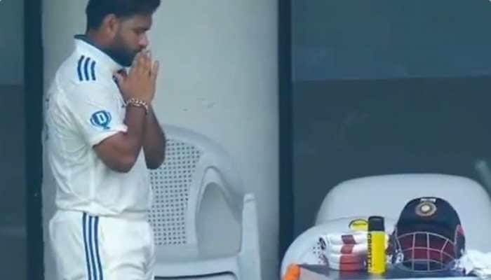 Rishabh Pant’s Emotional Moment: Worships His Gloves And Helmet Before Scoring Comeback Century