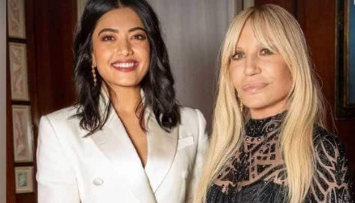 Rashmika Mandanna Meets Fashion Royalty Donatella Versace: &#039;Thankyou For Inspiring Us&#039;