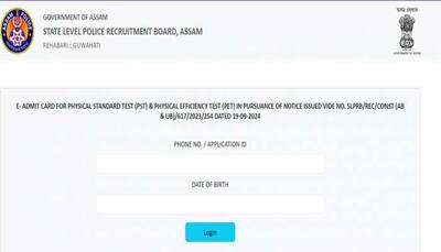 SLPRB Assam Police Admit Card 2024 Released At slprbassam.in- Check Direct Link, Steps To Download Here