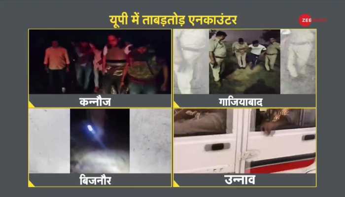 DNA: UP's 24-Hour Encounter Spree- Four Criminals Taken Down