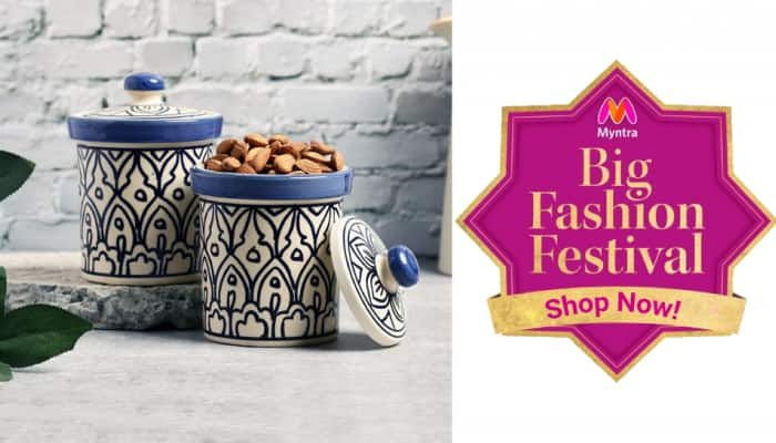 Shop Cute Ceramic Jars at Myntra&#039;s Big Fashion Festival Sale 2024