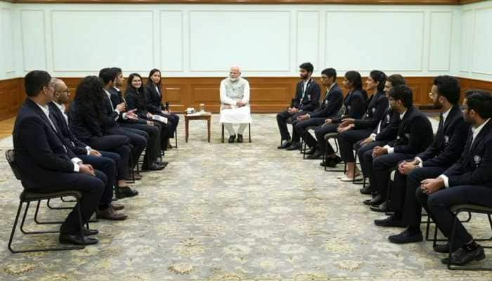 India’s PM Narendra Modi Meets Indian Chess Players After Their Historic Stint In Chess Olympiad 2024