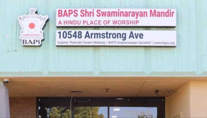 US: Temple Defaced With Anti-Hindu Graffiti In California, 2nd In Less Than 10 Days