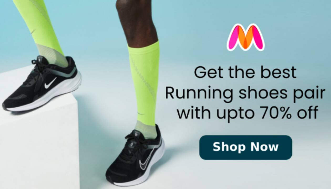 Get Up to 70 Off on Top Branded Running Shoes at Myntra Footwear News Zee News