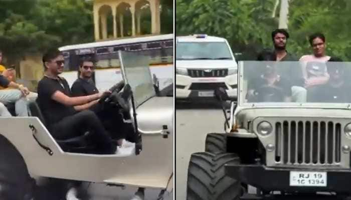 Rajasthan Deputy CM Prem Chand Bairwa&#039;s Son Seen With Govt Escort In Reel, Sparks Online Backlash