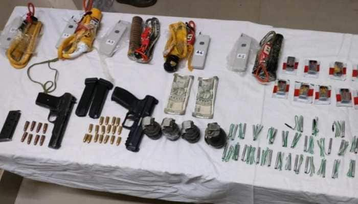 J&amp;K: Police Busts Terror Module In Awantipora; IEDs, Arms And Ammunition Recovered