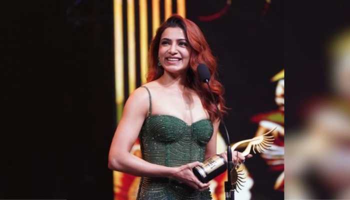 IIFA Utsavam 2024: Samantha Ruth Prabhu Receives 'Woman Of The Year' Award