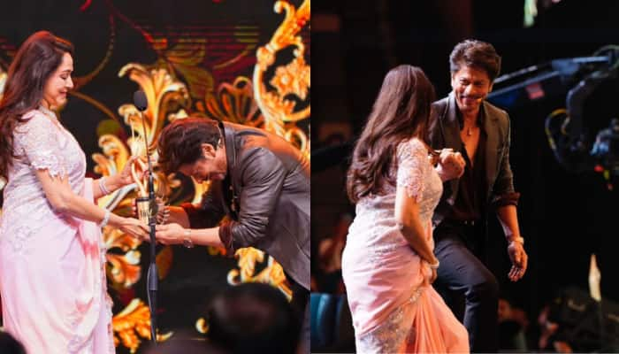 IIFA 2024: Shah Rukh Khan Honors Hema Malini With Outstanding Achievement Award